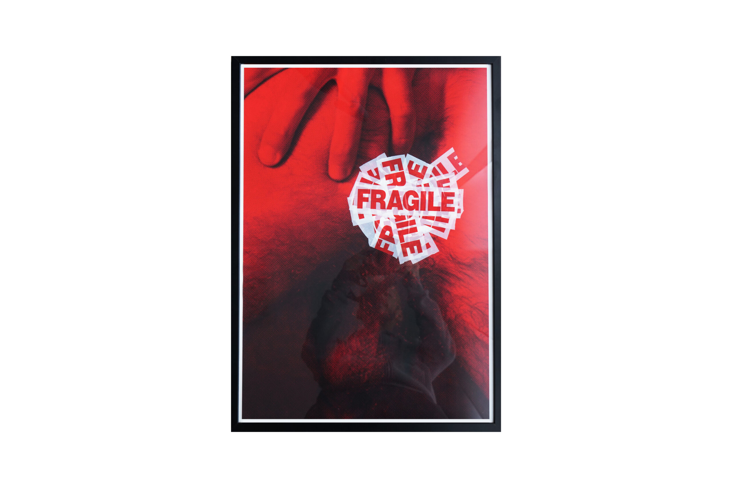 FRAGILE Fine Art Print A male body marked by fragility. An artwork exploring HPV, vulnerability, desire and fear through photography and contemporary art.